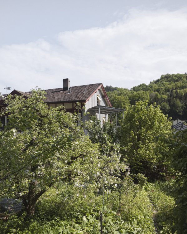 Blick vom Garten
Fotografie Björn Siegrist